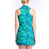 TZU TZU Shiloh Women's Golf Dress - Trippy Typhoon