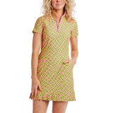 TZU TZU Pennie Women's Golf Dress - Jellybean 