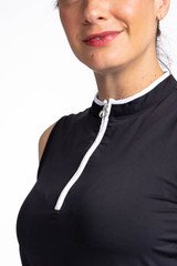 Kinona Mod Golf Sleeveless Dress - Black