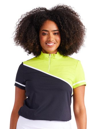 Kinona Loosen Up Shortsleeve Top - Chartreuse
