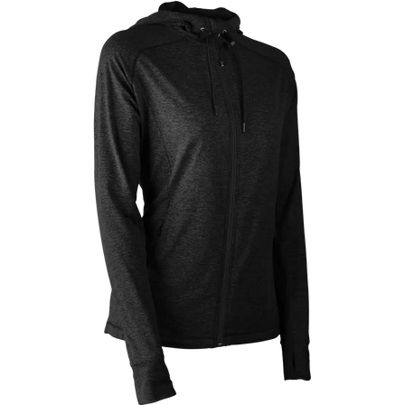 Sun Mountain Women's Second Layer Hooded Golf Jacket - Black