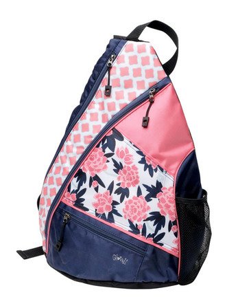 Glove It Peonies & Pars Pickleball Sling Golf Bag