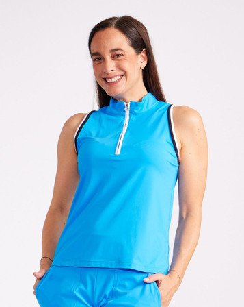 Kinona Love The Sun Sleeveless Top - French Blue